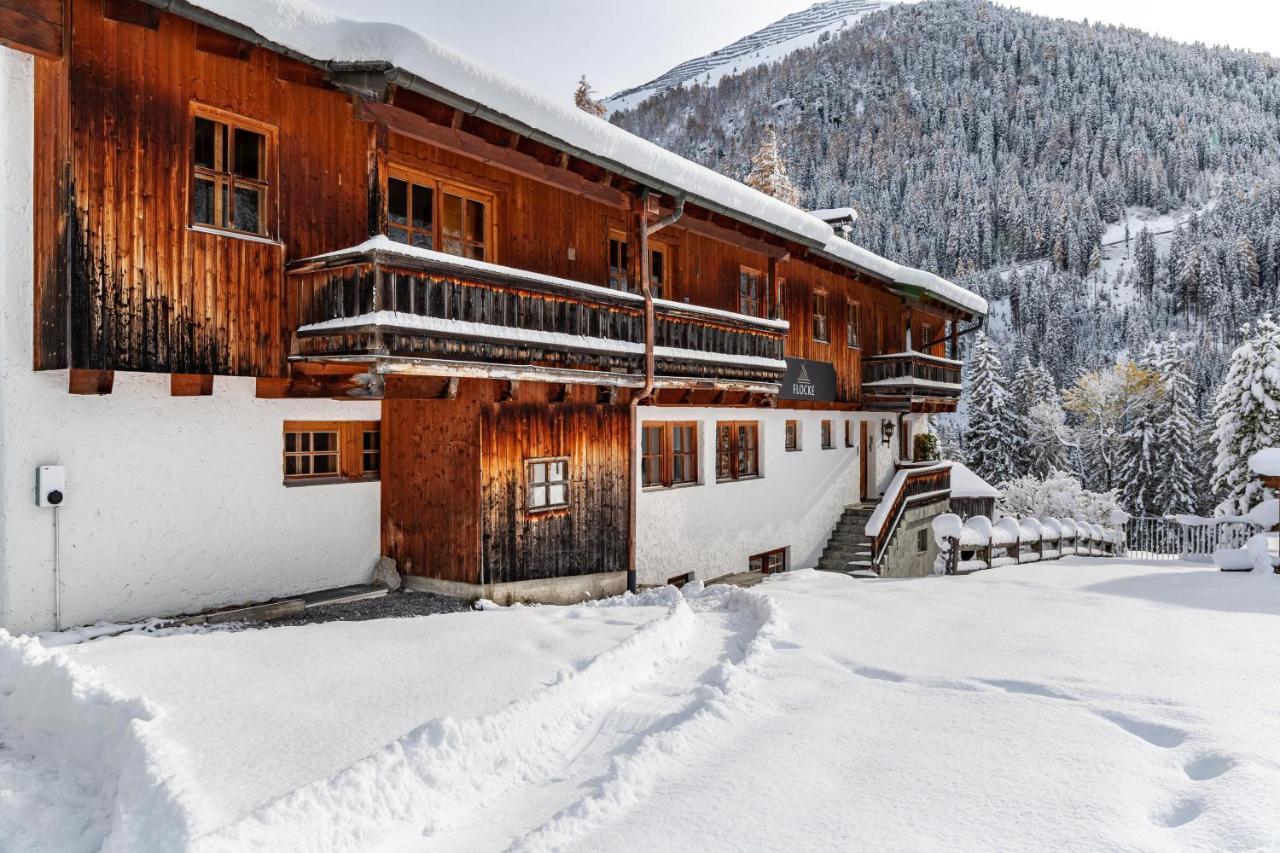 Ferienwohnung Chalet Flocke Sternschnuppe St. Anton am Arlberg Exterior foto