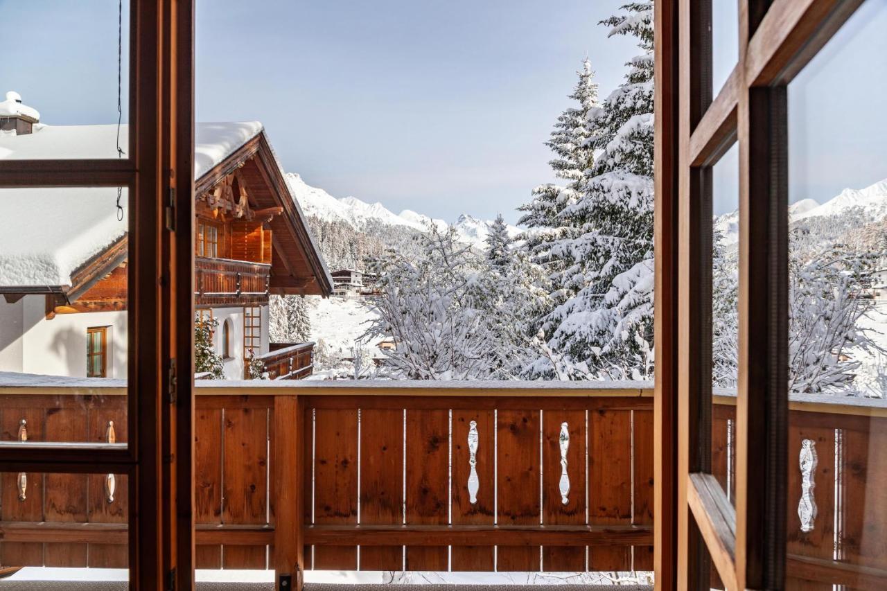 Ferienwohnung Chalet Flocke Sternschnuppe St. Anton am Arlberg Exterior foto